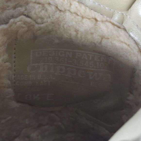 CHIPPEWA Men's 25480 US8,5 E Brown Leather Arctic Minus-50 F Work Hunting Boots - Picture 14 of 14